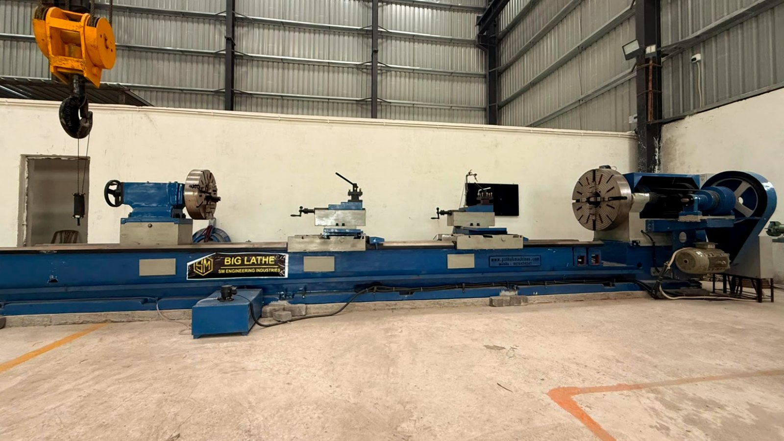 28 ft Semi-automatic Lathe